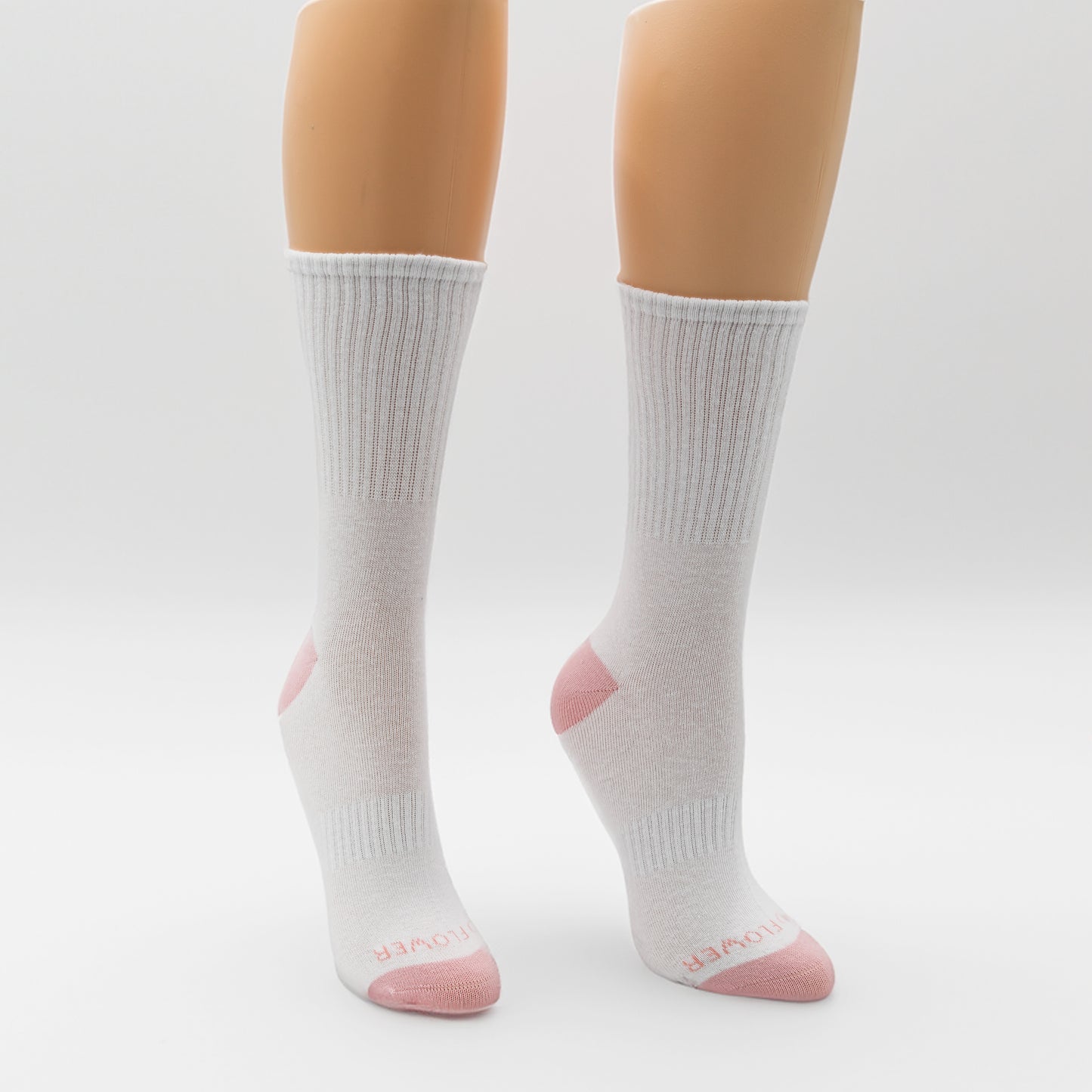 3-Pack Ladies Lightweight Crew Socks