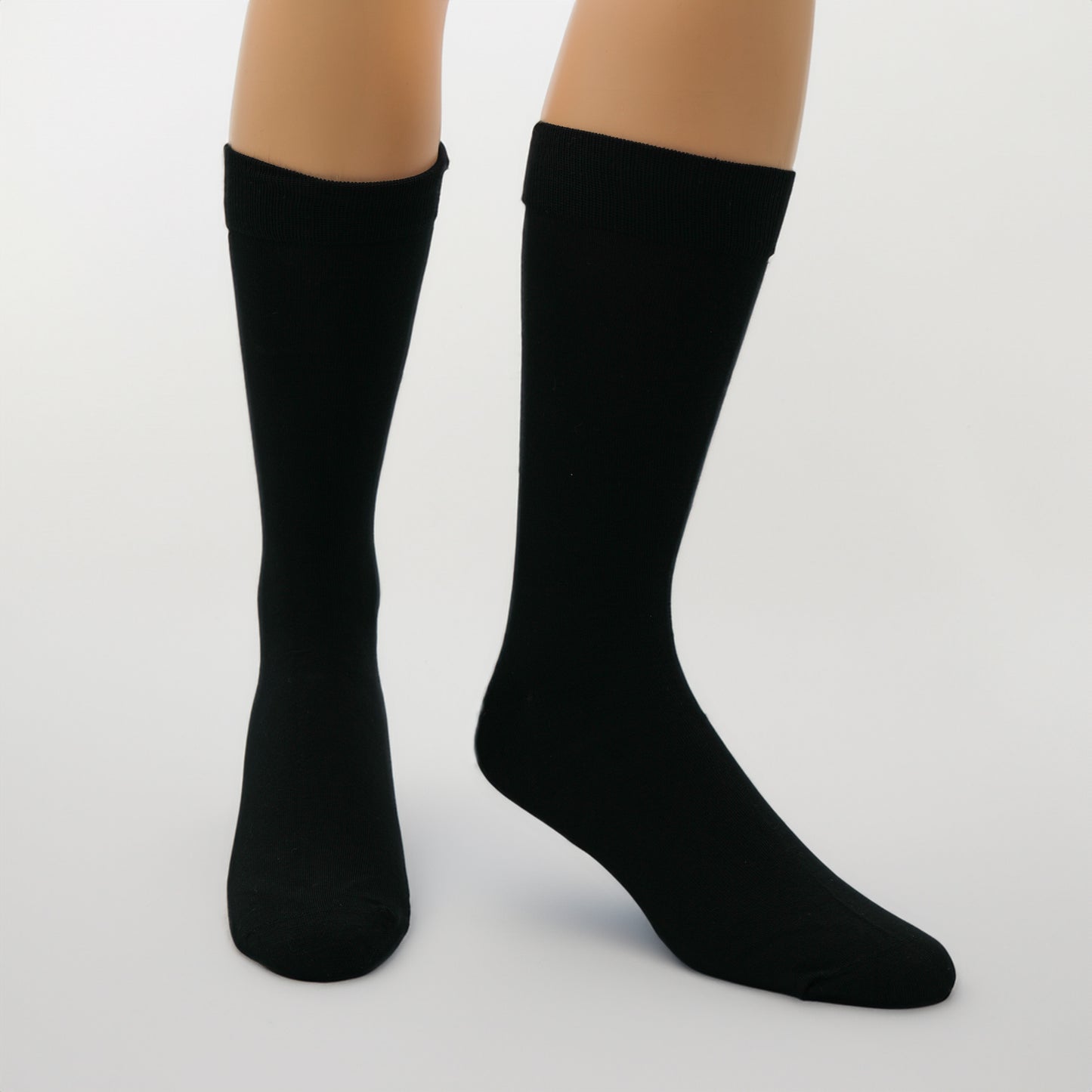 5-Pack Men's Bamboo Solid Dress Crew Socks