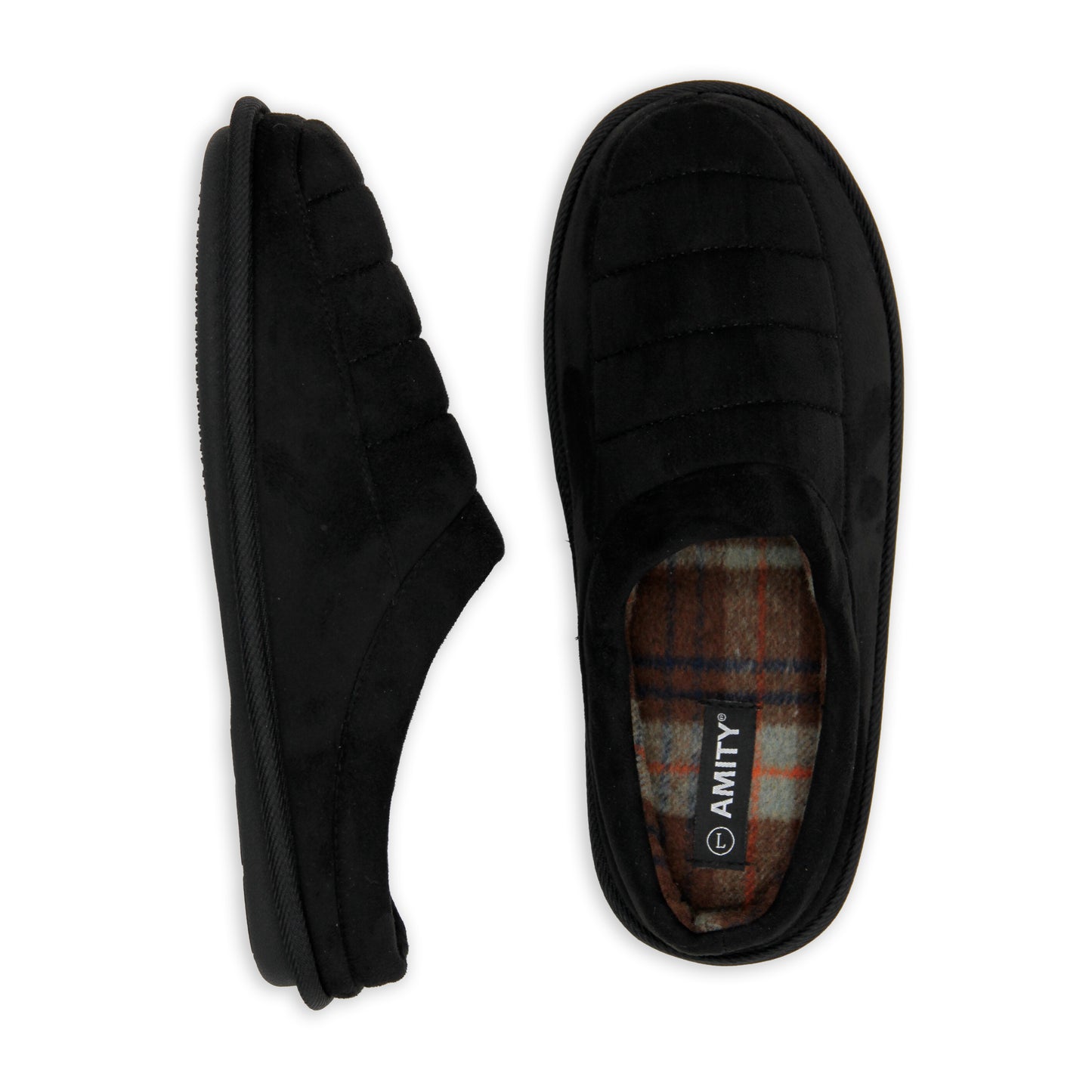 Men’s Quilted Clog Slippers