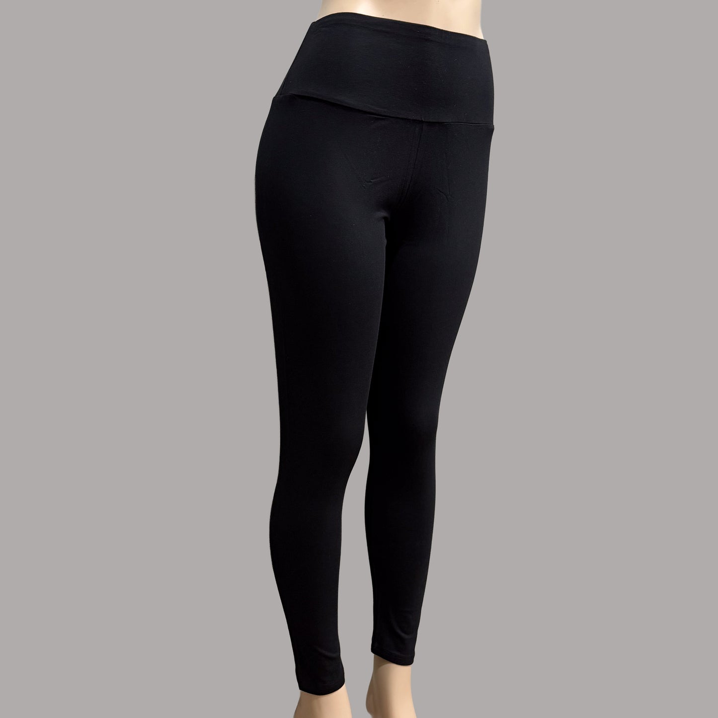 Ladies High Waisted Cotton Leggings