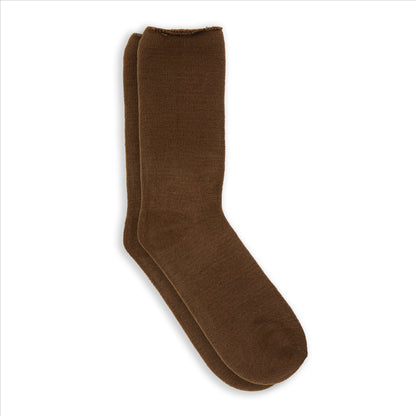 Men’s Solid Color Heat Crew Socks