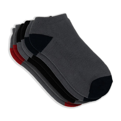 Men’s Colored Heel & Toe Low Cut Heat Socks