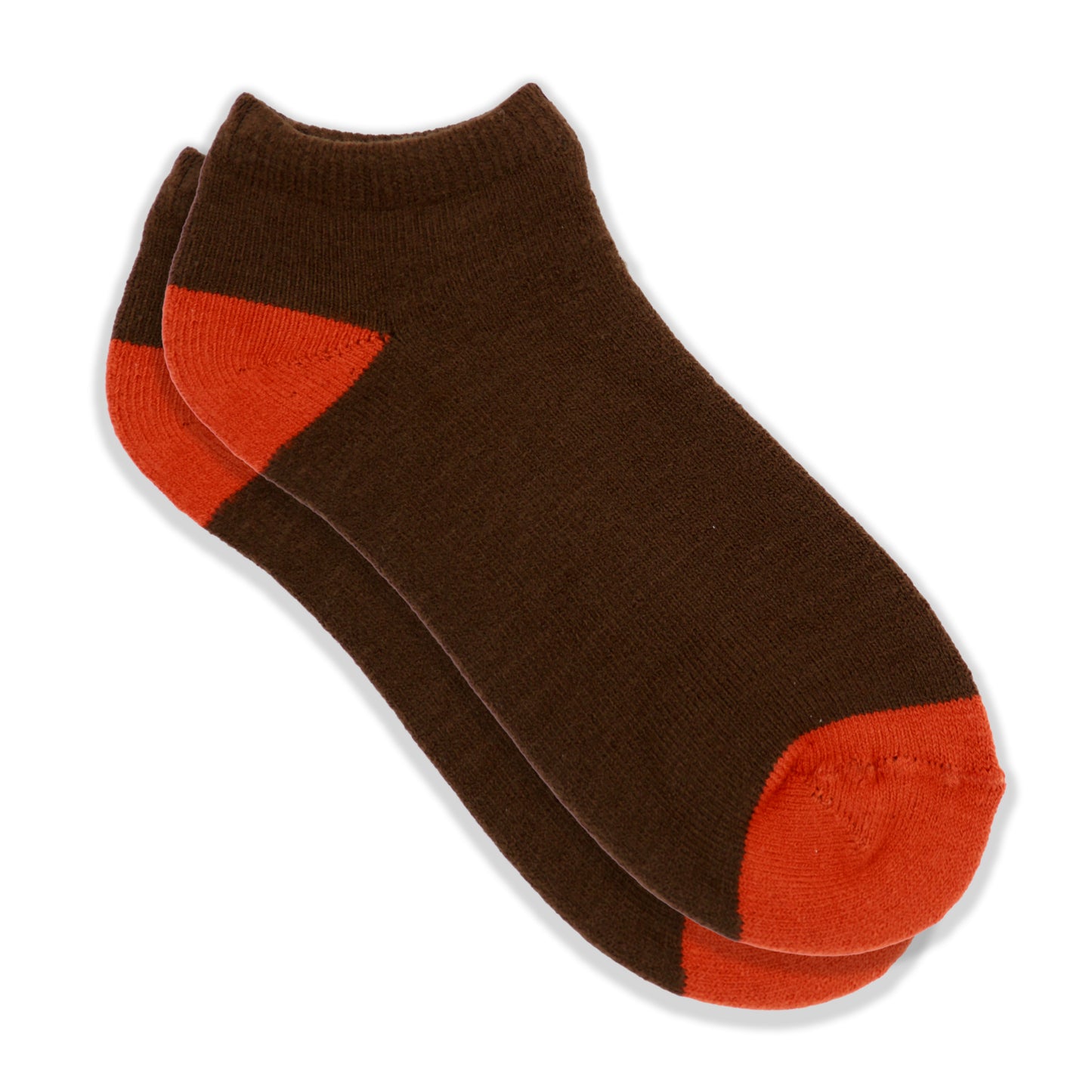 Men’s Colored Heel & Toe Low Cut Heat Socks