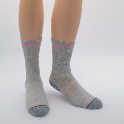 Ladies Wool Blend Sport Crew Socks
