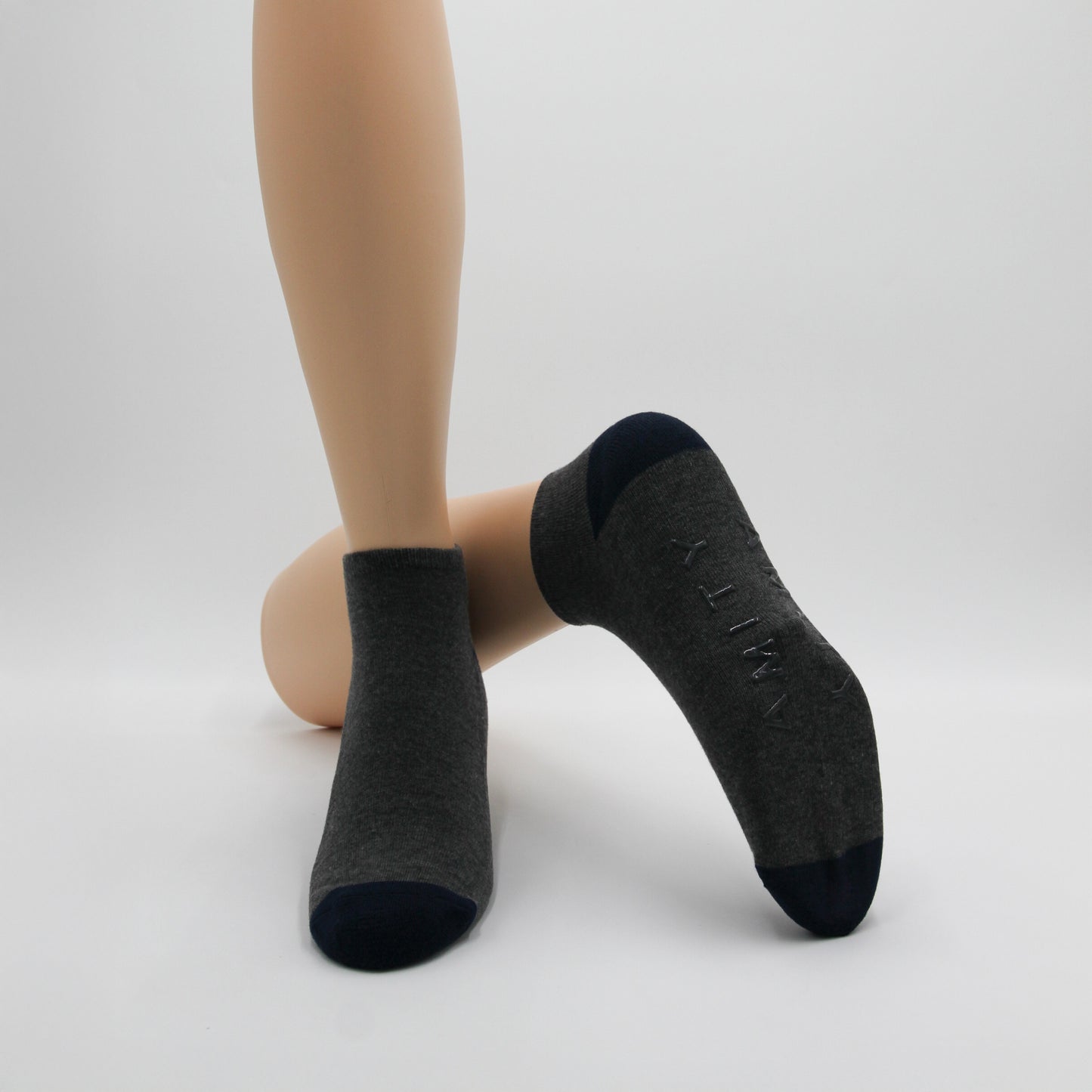 5-Pack Men's Non-Skid Low Cut Socks