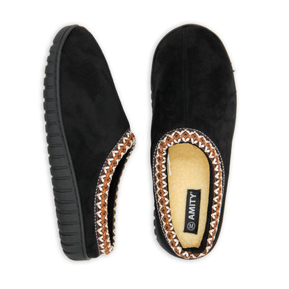 Men’s Sherpa-Lined Clog Slippers