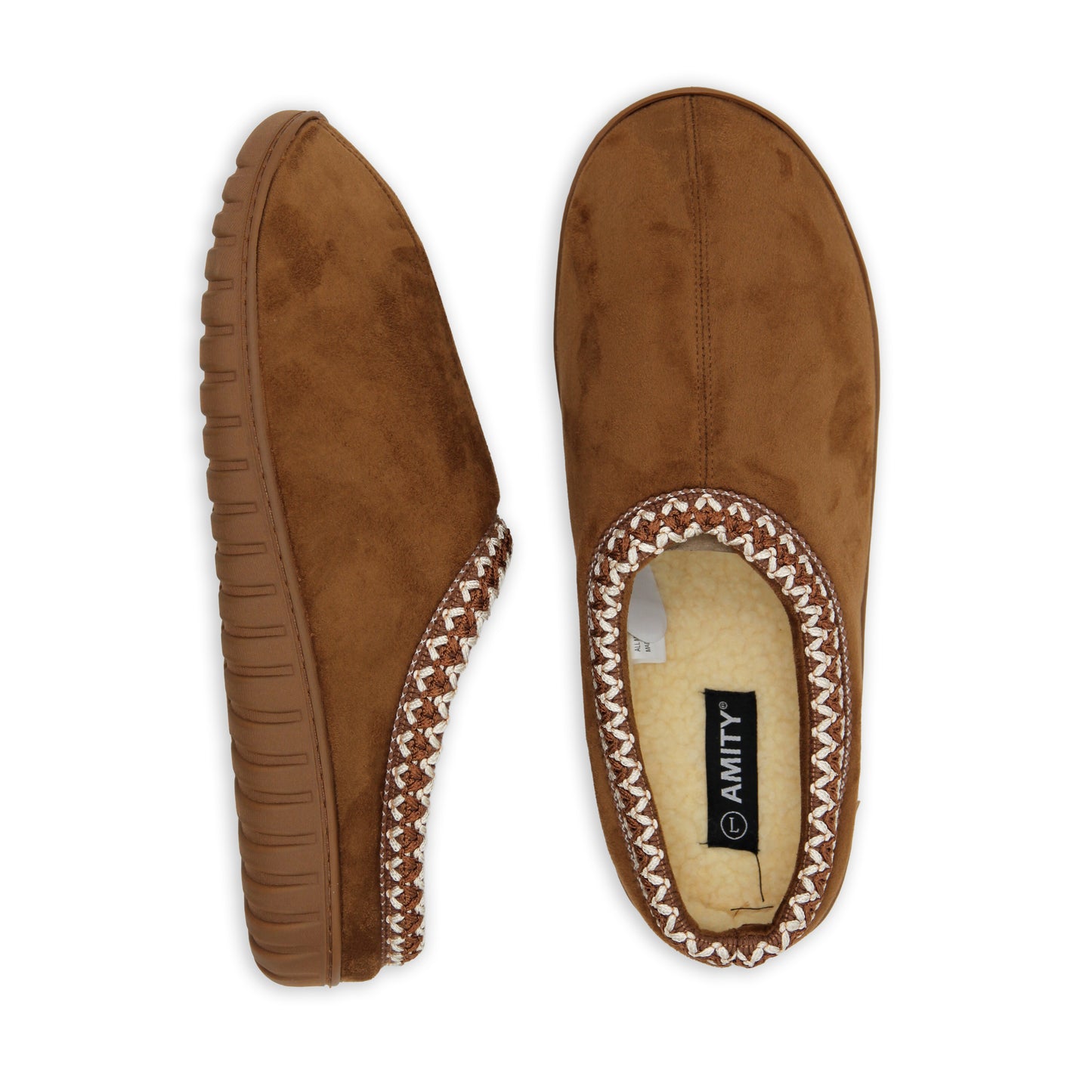 Men’s Sherpa-Lined Clog Slippers