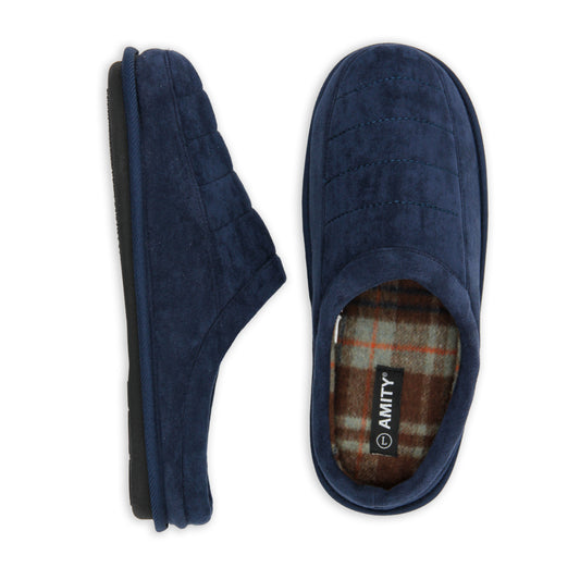 Men’s Quilted Clog Slippers